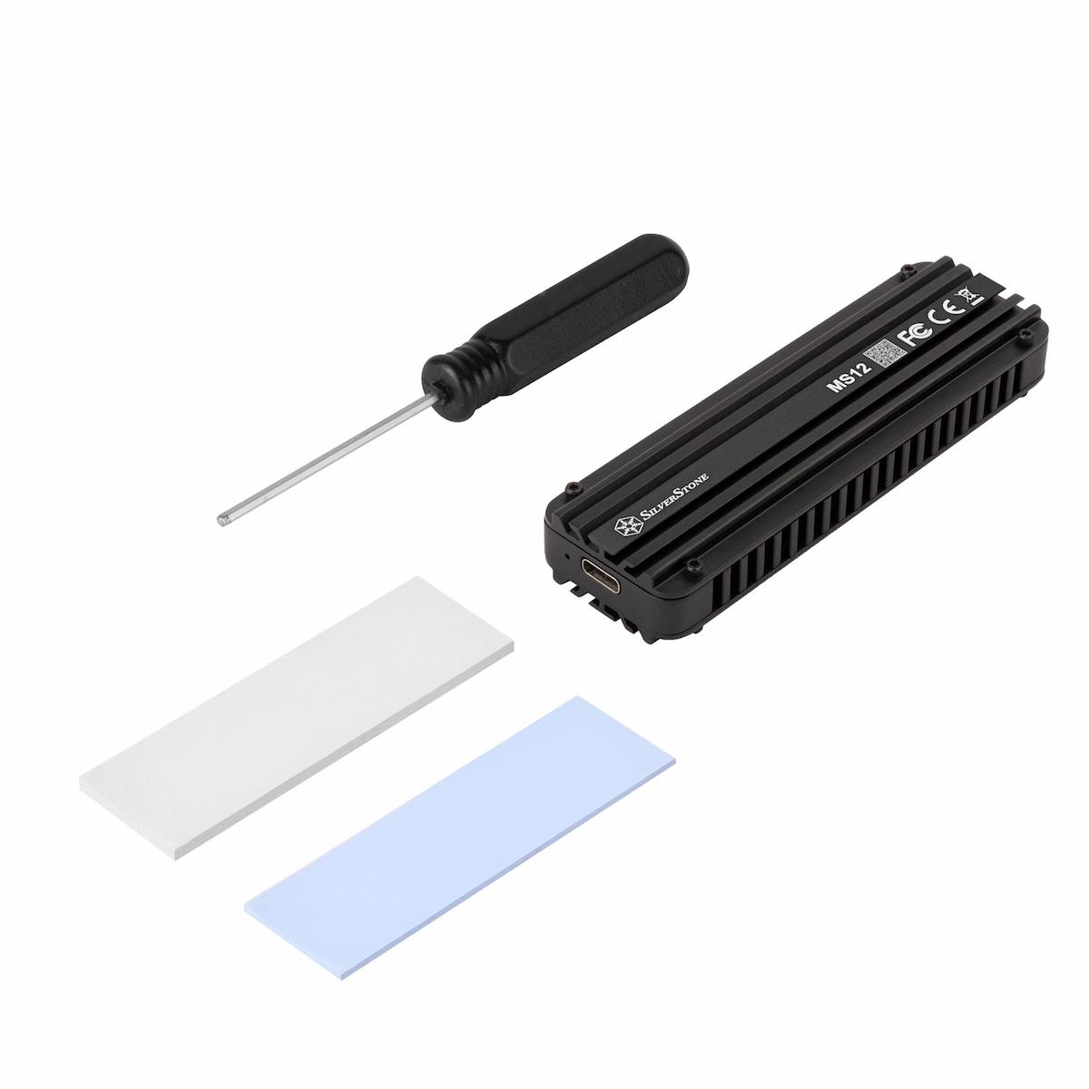 SuperSpeed 20Gbps USB 3.2 Type-C NVMe M.2 SSD portable enclosure SuperSpeed 20Gbps USB 3.2 Type-C NVMe M.2 SSD portable enclosure